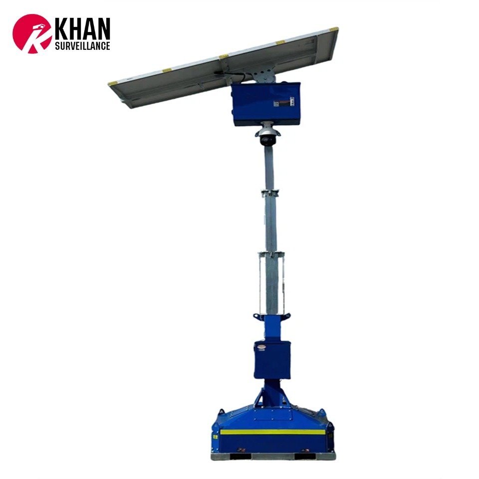 Portable Solar Surveillance Tower